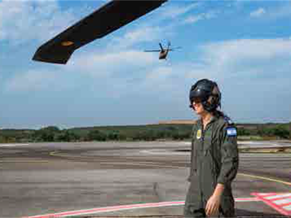 L., female Israel Air Force helicopter pilot